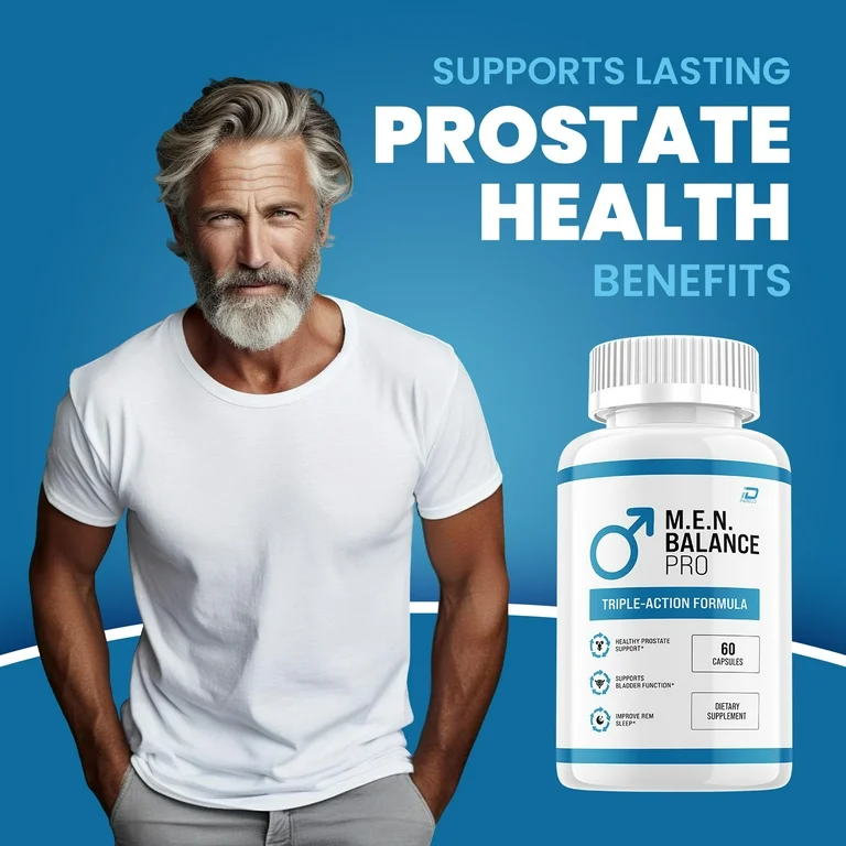 MEN Balance Pro supplement bottle